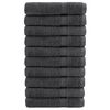 vidaXL Serviettes de sauna de qualit&eacute; sup&eacute;rieure SOLUND 10 pcs