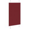 vidaXL Store plissé rouge bordeaux 80x100 cm largeur du tissu 79,4 cm
