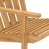 vidaXL Chaise Adirondack bois de teck solide