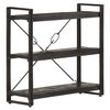 vidaXL Biblioth&egrave;que &agrave; 3 niveaux 90x30x80 cm Bois de manguier massif