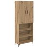 vidaXL Haut Armoire Ch&ecirc;ne artisanal 69,5 x 34 x 180 cm