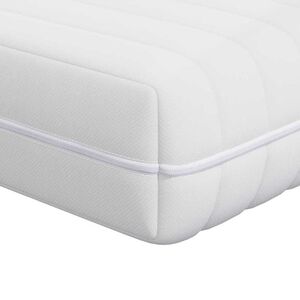 vidaXL Matelas Blanc 100 x 200 cm Ressort ensach&eacute;