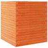 vidaXL Jardini&egrave;re cire marron 60x60x68,5 cm bois de pin massif
