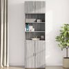 vidaXL Armoire murale sonoma gris 70x42,5x40 cm bois d'ingénierie