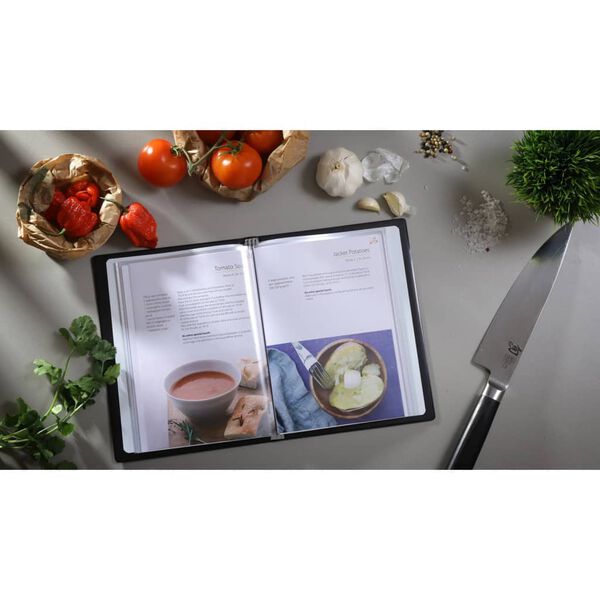 rillstab Dossier de présentation A5 30 pochettes Noir