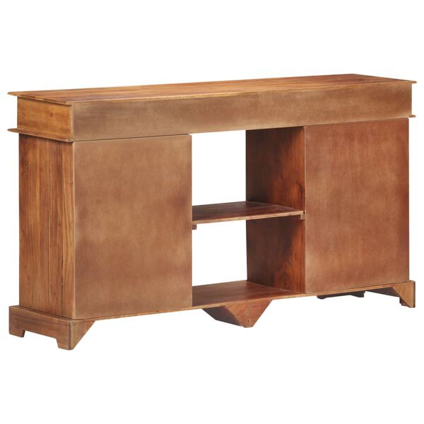 vidaXL Buffet 135x35x75 cm Bois d'acacia solide