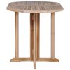 vidaXL Table pliable de jardin papillon 120x70x75 cm Bois teck solide