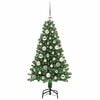 vidaXL Sapin de No&euml;l artificiel Vert 120 cm PVC, Acier et Plastique