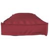 vidaXL Coussin Bordeaux 120 x 40 x 8 cm Tissu Oxford