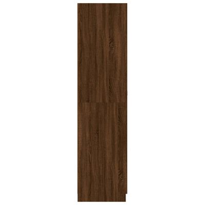 vidaXL Garde-robe Chêne marron 90x52x200 cm Bois d'ingénierie