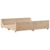 vidaXL Cadre de lit sans matelas 180x200 cm bois massif de pin