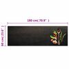 vidaXL Tapis de cuisine lavable impression d'&eacute;pices 60x180 cm velours