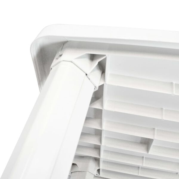 vidaXL Table de jardin Blanc 101 x 68 x 72 cm Plastique