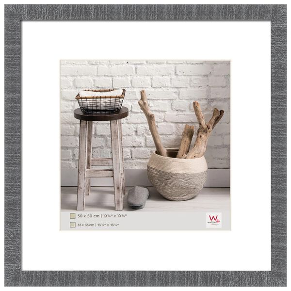 Walther Design Cadre photo Home 50x50 cm Gris