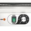 vidaXL Grill pour panini rainur&eacute; Acier inoxydable 1800 W 31x30,5x20 cm