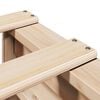 vidaXL Cadre de lit sans matelas 180x200 cm bois massif de pin