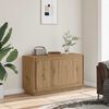 vidaXL Buffet Chêne artisanal 102 x 35 x 55 cm Bois d'ingénierie