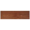 vidaXL Appui de fen&ecirc;tre Bois Brun 140 x 40 x 4,5 cm PVC