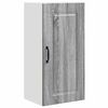 vidaXL Panneau de lave-vaisselle Kalmar Gris Sonoma 40 x 31 x 80 cm