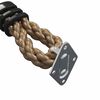 vidaXL Corde d'escalade Marron 305 cm Nylon