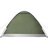 vidaXL Tente de camping &agrave; d&ocirc;me 4 personnes vert olive imperm&eacute;able