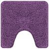 vidaXL Ensemble de tapis de bain antidérapants 3 pcs Violet PP