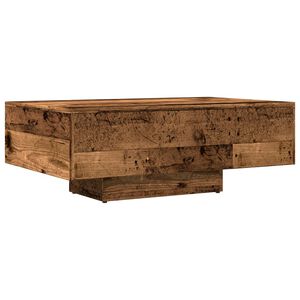 vidaXL Table basse vieux bois 85x55x31 cm bois d'ing&eacute;nierie