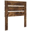 vidaXL T&ecirc;te de lit Ch&ecirc;ne fum&eacute; 90 cm Bois d'ing&eacute;nierie