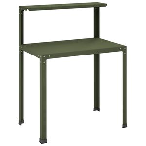 vidaXL Table de rempotage 100 x 50 x 104 cm Acier enduit de poudre