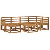 vidaXL Ensemble de canap&eacute;s d'ext&eacute;rieur 7 pcs Naturel