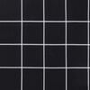 vidaXL Coussins de palette lot de 2 motif à carreaux noir tissu