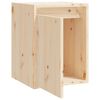 vidaXL Armoire murale 30x30x40 cm Bois de pin massif