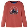 vidaXL T-shirt enfants &agrave; manches longues henn&eacute; 104