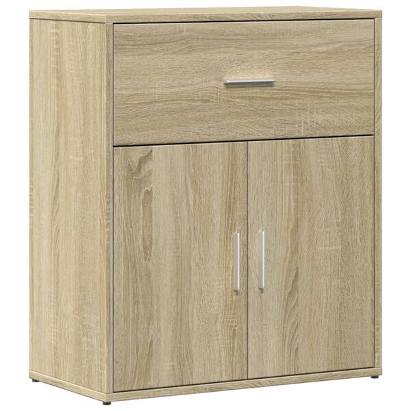 vidaXL Buffet ch&ecirc;ne sonoma 60x31x70 cm bois d'ing&eacute;nierie
