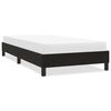 vidaXL Cadre de lit sans matelas noir 100x220 cm velours
