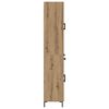 vidaXL Haut Armoire 2 pcs Ch&ecirc;ne artisanal Bois d'ing&eacute;nierie
