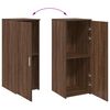 vidaXL Armoire de rangement ch&ecirc;ne brun 40x45x103,5cm bois d'ing&eacute;nierie