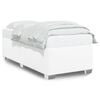 vidaXL Cadre de lit sans matelas blanc 100x200 cm similicuir