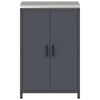 vidaXL Rangement de cuisine Anthracite 60 x 50 x 92 cm Acier