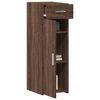 vidaXL Buffet chêne marron 30x42,5x93 cm bois d'ingénierie