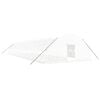 vidaXL Serre avec cadre en acier blanc 120 m&sup2; 20x6x2,85 m