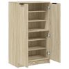 vidaXL Armoire à chaussures Chêne sonoma 59x35x100,5cm Bois d'ingénierie