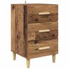 vidaXL Cabinet de chevet Bois ancien 40 x 40 x 66 cm Bois d'ing&eacute;nierie