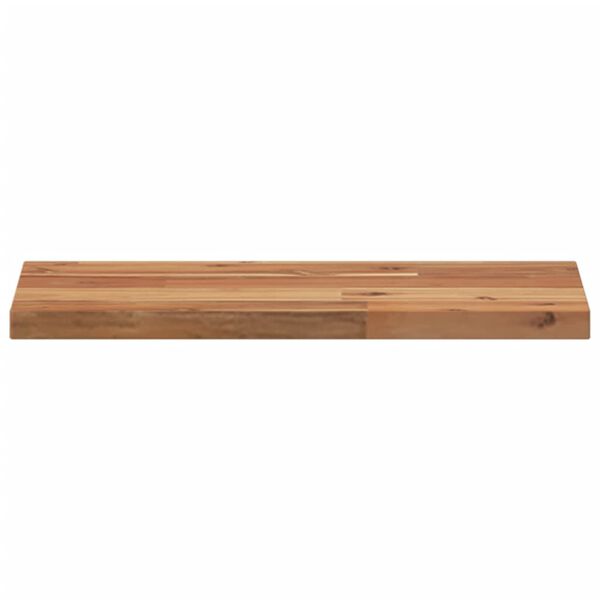 vidaXL Dessus de table rectangulaire 60x20x2 cm bois massif d'acacia