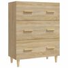vidaXL Buffet Ch&ecirc;ne sonoma 70x34x90 cm Bois d'ing&eacute;nierie