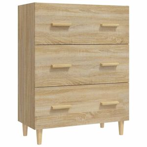 vidaXL Buffet Ch&ecirc;ne sonoma 70x34x90 cm Bois d'ing&eacute;nierie