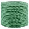 vidaXL Corde en Jute 14 mm Vert Jute 100% Tossa