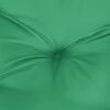 vidaXL Coussin de palette vert 120x40x12 cm tissu