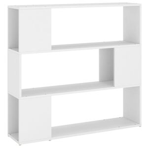 vidaXL Biblioth&egrave;que/S&eacute;parateur de pi&egrave;ce Blanc 100x24x94 cm