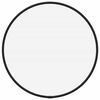 vidaXL Miroir mural Noir &Oslash; 30 cm Rond